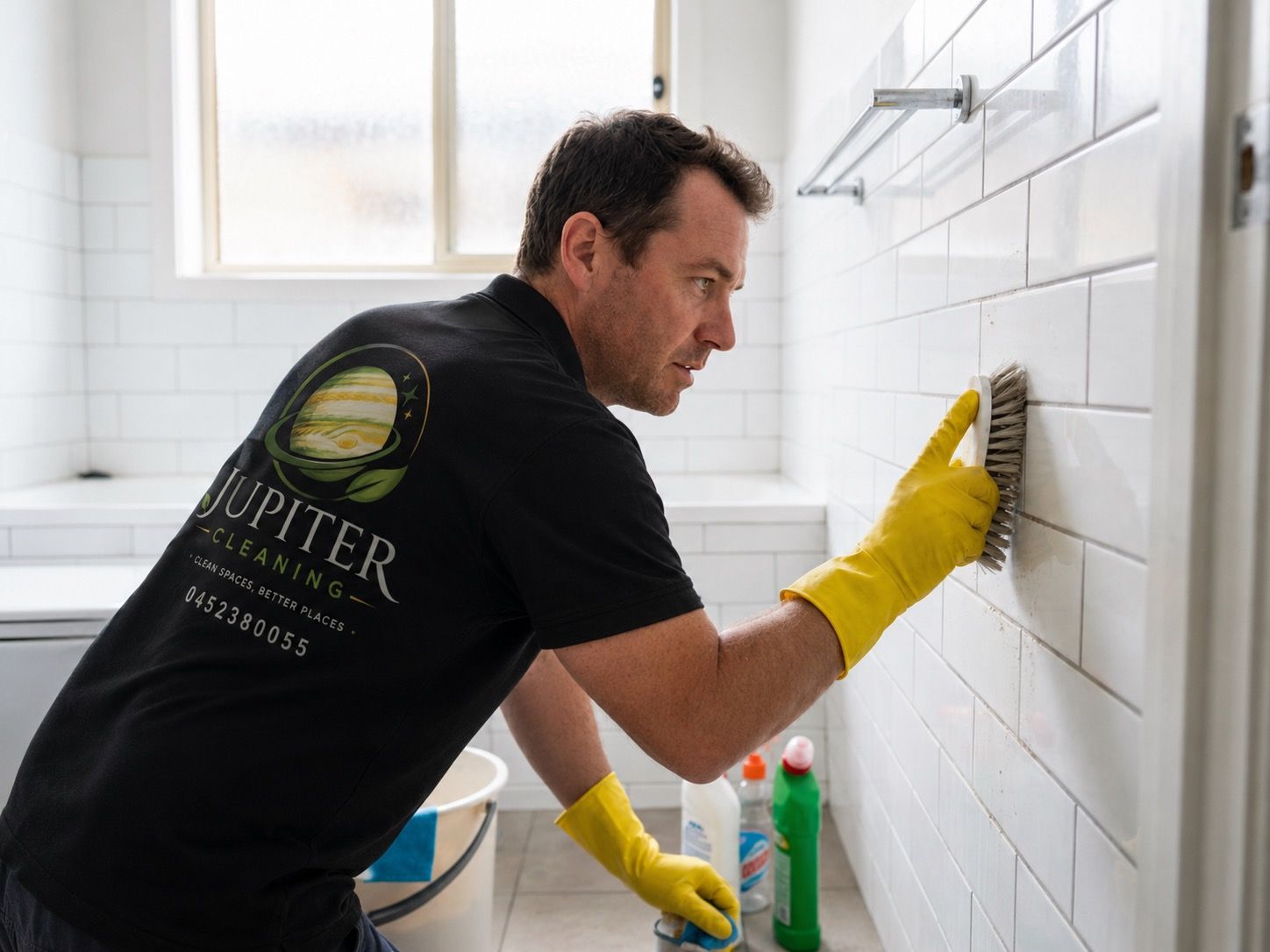 Tile and grout cleaning