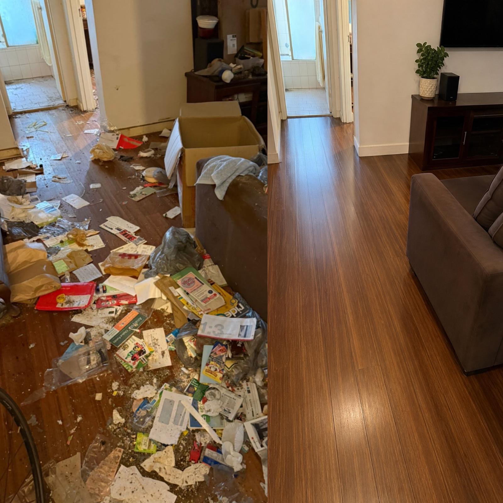 Full property move-out deep clean